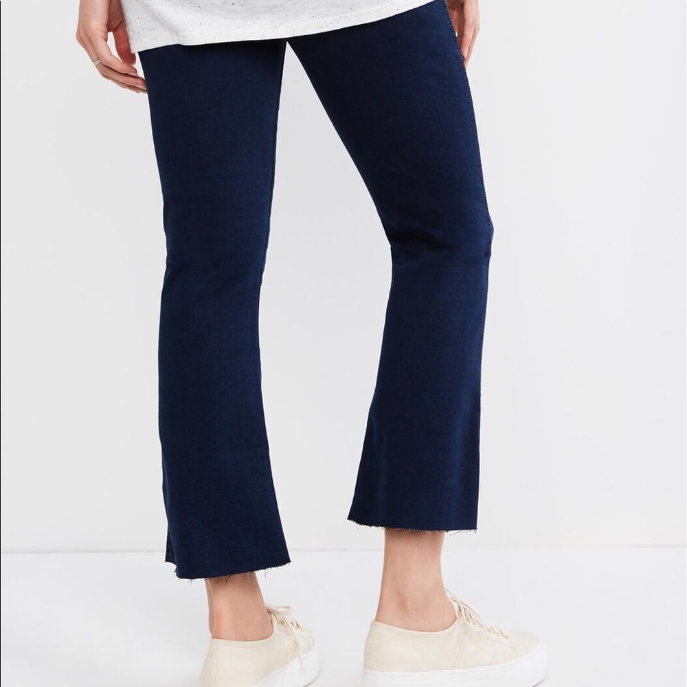 7 For All Mankind - Cropped Bootcut Maternity Jeans - Size 27